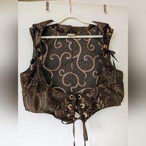 Damsel in this Dress Cropped Vixen Style Corset 40-42